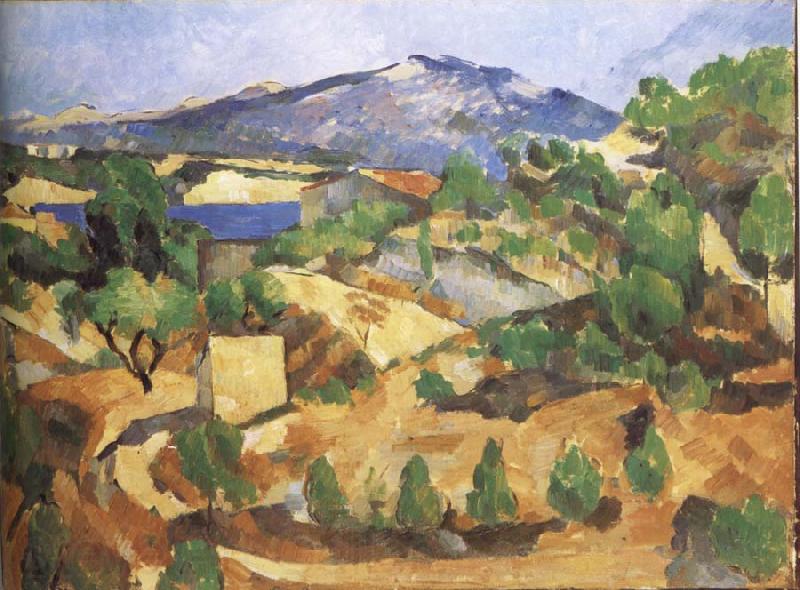 Paul Cezanne The Mountain Norge oil painting art